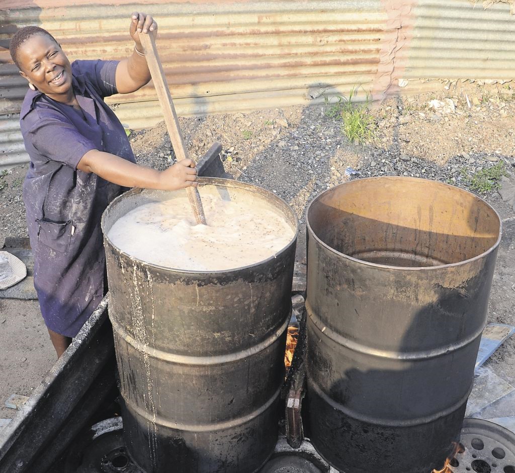 Xhosa female brewer